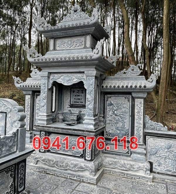 19+ Mẫu củng thờ bằng đá đẹp - nghĩa trang lăng mộ
