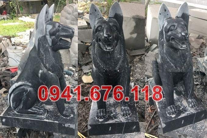 65+ Mẫu chó bằng đá đẹp - nhà thờ lăng mộ